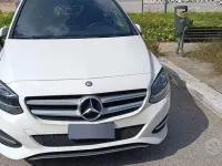 Usata Mercedes B180 109 CV (80 kW) 2015 Bianco Utilitaria
