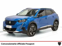 Usata Peugeot e-2008 Allure 100 kW (136 CV) 2022 Azzurro SUV