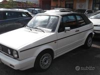 Usata VW Golf Cabriolet 73 CV (53 kW) 1990 Bianco Cabrio