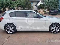 Begagnad BMW 114 Efficient Dynamics 95 HK (69 kW) 2014 Vit Halvkombi