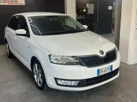 Usata Skoda Rapid Ambition 86 CV (63 kW) 2014 Bianco Utilitaria