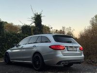 Usata Mercedes C220 AMG 194 CV (142 kW) 2018 Grigio Berlina