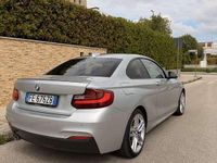 Usata BMW 220 M Sport 190 CV (139 kW) 2016 Argento Coupé