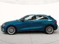Usata Audi A3 S-Line 150 CV (110 kW) 2022 Blu atollo metallizzato Berlina