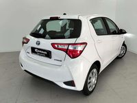 Usata Toyota Yaris Hybrid Active 101 CV (74 kW) 2018 Bianco Utilitaria