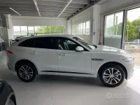Usata Jaguar F-Pace R-Sport 180 CV (132 kW) 2017 Bianco SUV