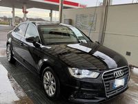 Usata Audi A3 Ambiente 110 CV (80 kW) 2015 Nero Berlina