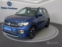 Usata VW T-Cross Sportline 110 CV (80 kW) 2023 Blu SUV