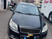 Usata Chevrolet Aveo 84 CV (61 kW) 2011 Nero Berlina