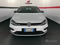 Usata VW Golf VII R-line 116 CV (85 kW) 2019 Bianco Berlina