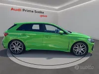 Nuova Audi RS3 400 CV (294 kW) 2025 Verde Berlina