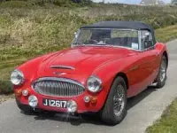 Usata Austin Healey 3000 MK III 148 CV (108 kW) 1967 Rosso Cabrio