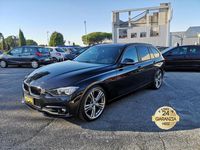 Usata BMW 318 Sport Line 150 CV (110 kW) 2017 Nero Station wagon