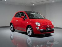 Usata Fiat 500 Lounge 69 CV (50 kW) 2010 Rosso Berlina