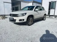 Usata VW Tiguan 140 CV (102 kW) 2012 Bianco SUV