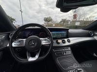 Usata Mercedes E220 Premium Plus 194 CV (142 kW) 2019 Nero Coupé