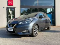 Usata Nissan Micra N-Connecta 90 CV (66 kW) 2017 Dark metal greey Utilitaria
