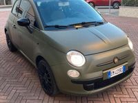 Usata Fiat 500 85 CV (62 kW) 2012 Verde Cabrio