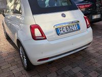 Usata Fiat 500C Lounge 69 CV (50 kW) 2016 Bianco Cabrio