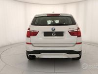 Usata BMW X3 xLine 190 CV (139 kW) 2017 Bianco SUV