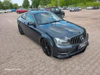 Usata Mercedes C220 Premium 170 CV (125 kW) 2012 Grigio Coupé