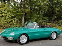 Usata Alfa Romeo Spider Veloce 118 CV (86 kW) 1969 Verde Cabrio