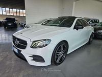 Usata Mercedes E220 Premium Plus 194 CV (142 kW) 2019 Bianco Coupé