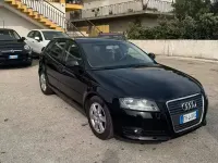 Usata Audi A3 Attraction 105 CV (77 kW) 2011 Nero Utilitaria