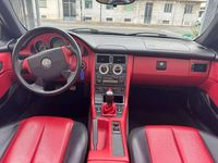 Usata Mercedes SLK200 137 CV (100 kW) 1998 Argento Cabrio