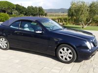 Usata Mercedes CLK200 163 CV (119 kW) 2002 Blu Cabrio
