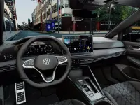 Nuova VW Golf VIII R-line Plus 150 CV (110 kW) 2026 Dolomite silver metallizzato Berlina