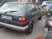 Usata VW Golf II 1988 Blu Utilitaria