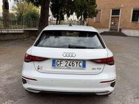 Usata Audi A3 Ambiente 110 CV (80 kW) 2021 Bianco Berlina