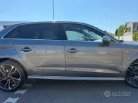 Usata Audi A3 S-Line 115 CV (84 kW) 2019 Grigio Berlina
