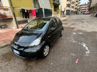 Usata Toyota Aygo 68 CV (50 kW) 2009 Nero Utilitaria