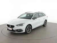 Usata Seat Leon FR 204 CV (150 kW) 2021 Bianco Station wagon