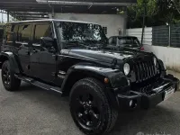 Usata Jeep Wrangler Unlimited Sahara 200 CV (147 kW) 2014 Nero SUV