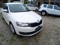 Usata Skoda Rapid Ambition 90 CV (66 kW) 2018 Bianco Utilitaria