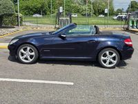 Usata Mercedes SLK200 Chrome 163 CV (119 kW) 2007 Blu/azzurro Cabrio