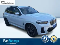 Usata BMW X3 M Sport 292 CV (214 kW) 2022 Bianco pastello SUV