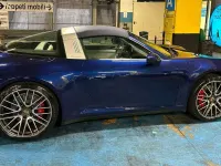 Usata Porsche 911 450 CV (330 kW) 2023 Blu/azzurro Cabrio