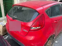 Usata Ford Fiesta 96 CV (70 kW) 2009 Rosso Berlina