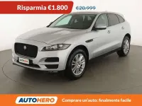 Usata Jaguar F-Pace Prestige 241 CV (177 kW) 2018 Argento SUV