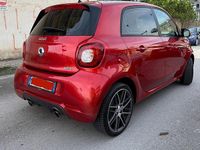 Usata Smart ForFour Brabus 109 CV (80 kW) 2018 Rosso Utilitaria