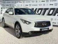 Usata Infiniti QX70 238 CV (175 kW) 2012 Bianco perlato SUV