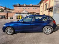 Usata BMW 114 95 CV (69 kW) 2013 Blu/azzurro Utilitaria