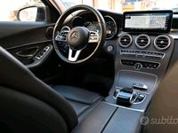 Usata Mercedes C220 194 CV (142 kW) 2019 Blu Berlina