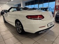 Usata Mercedes C220 170 CV (125 kW) 2017 Bianco Cabrio