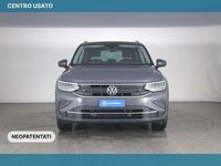 Usata VW Tiguan Life 131 CV (96 kW) 2022 Dolphin grey metallizzato SUV