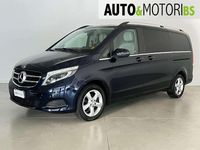 Usata Mercedes V220 Premium 163 CV (119 kW) 2017 Blu Monovolume
